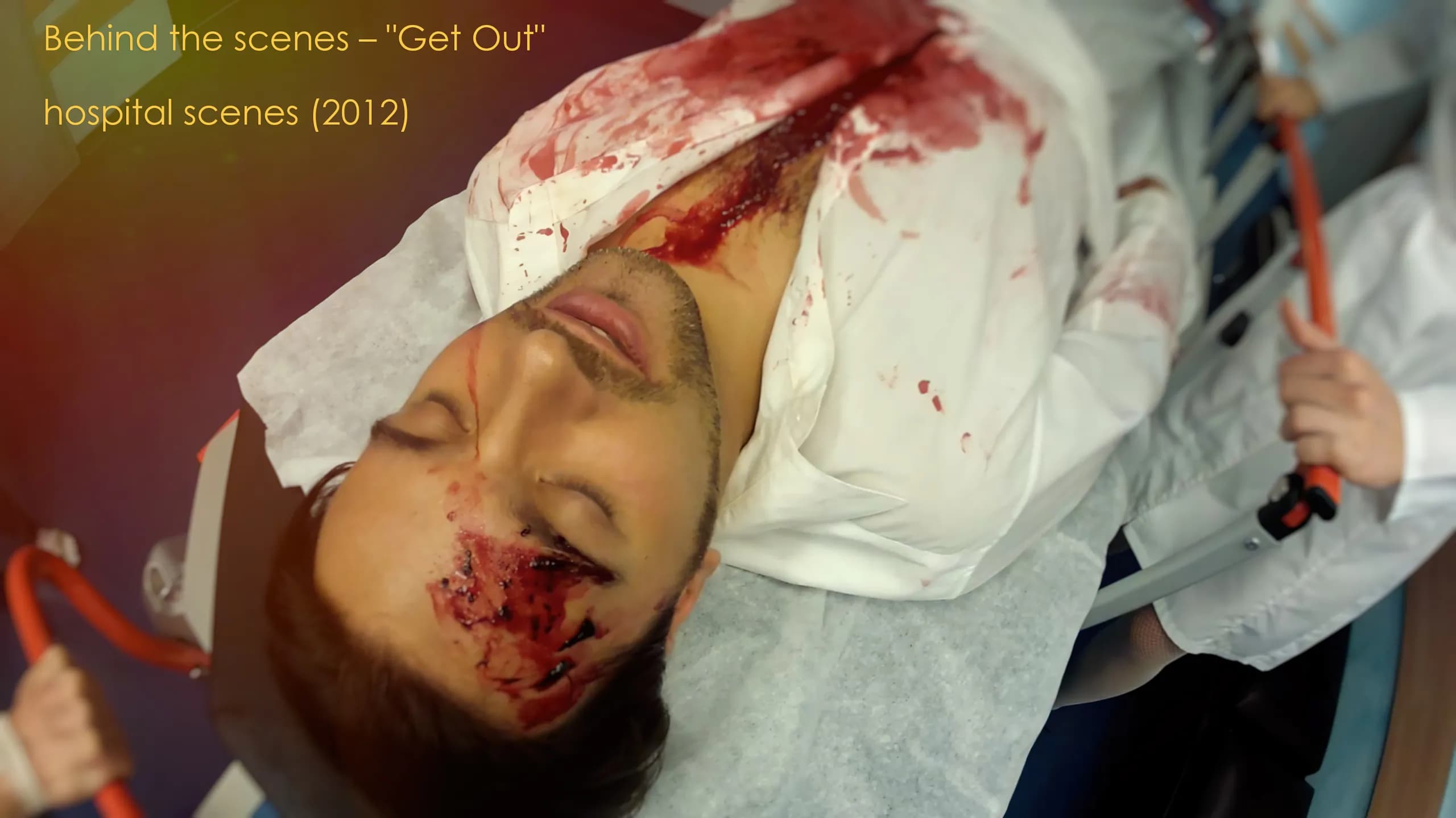 Behind the scenes – "Get Out" hospital scenes (2012). Dir. Vlad Zhukov, DOP Arseniy Kan.